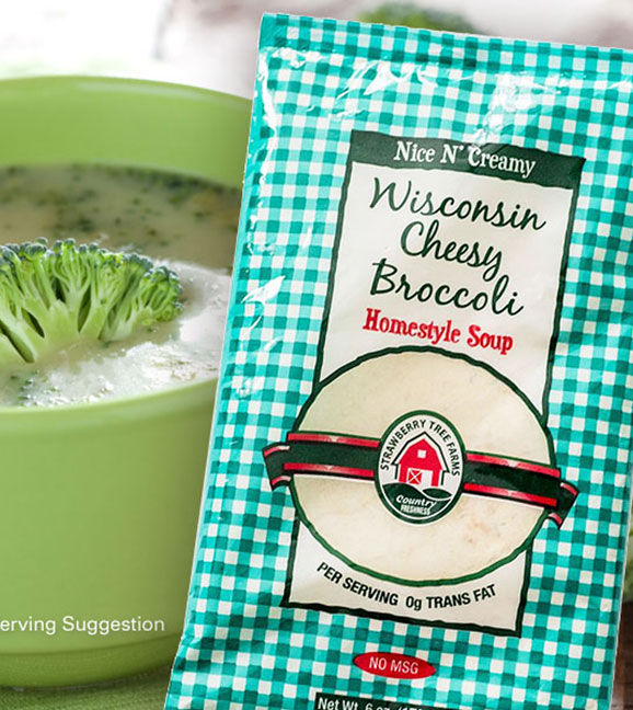 Wisconsin Cheesy Broccoli Soup Mix