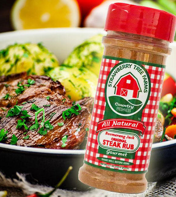 Boomerang Jack Steak Rub - Gourmet Herbs Spices Seasonings