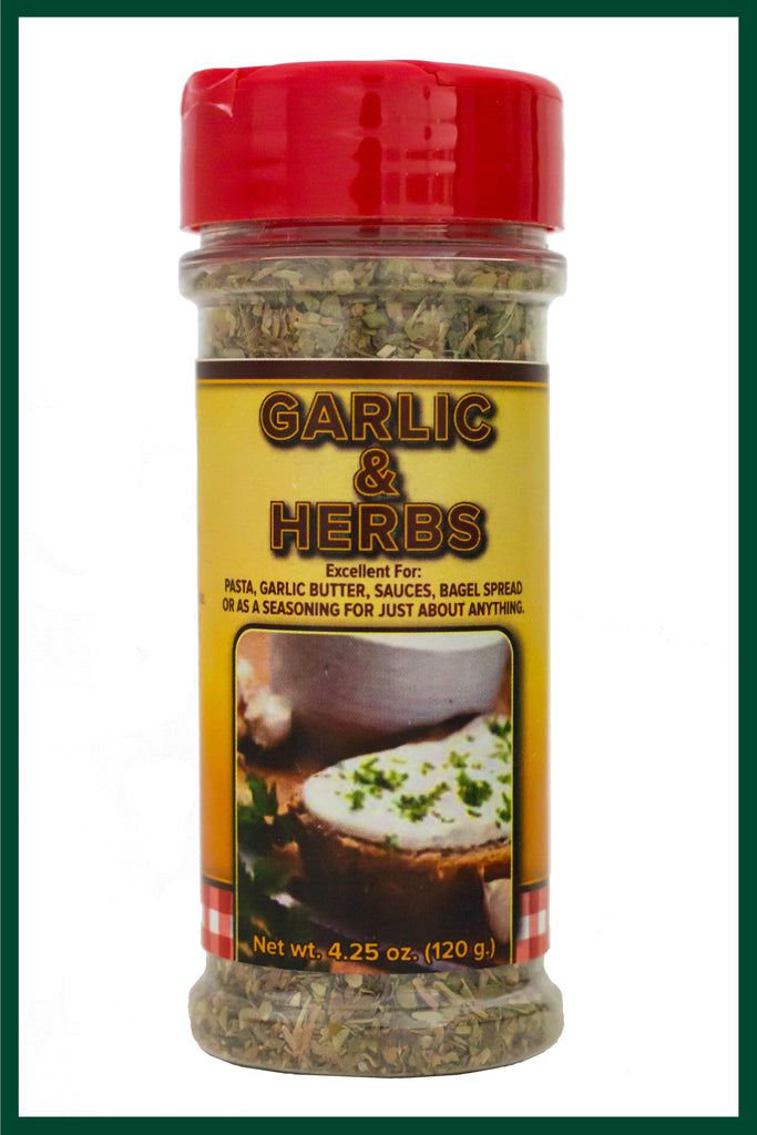 Garlic & Herbs Seasoning Mix - Gourmet Herbs Spices Seasonings Online Store  – Strawberry Tree Farms