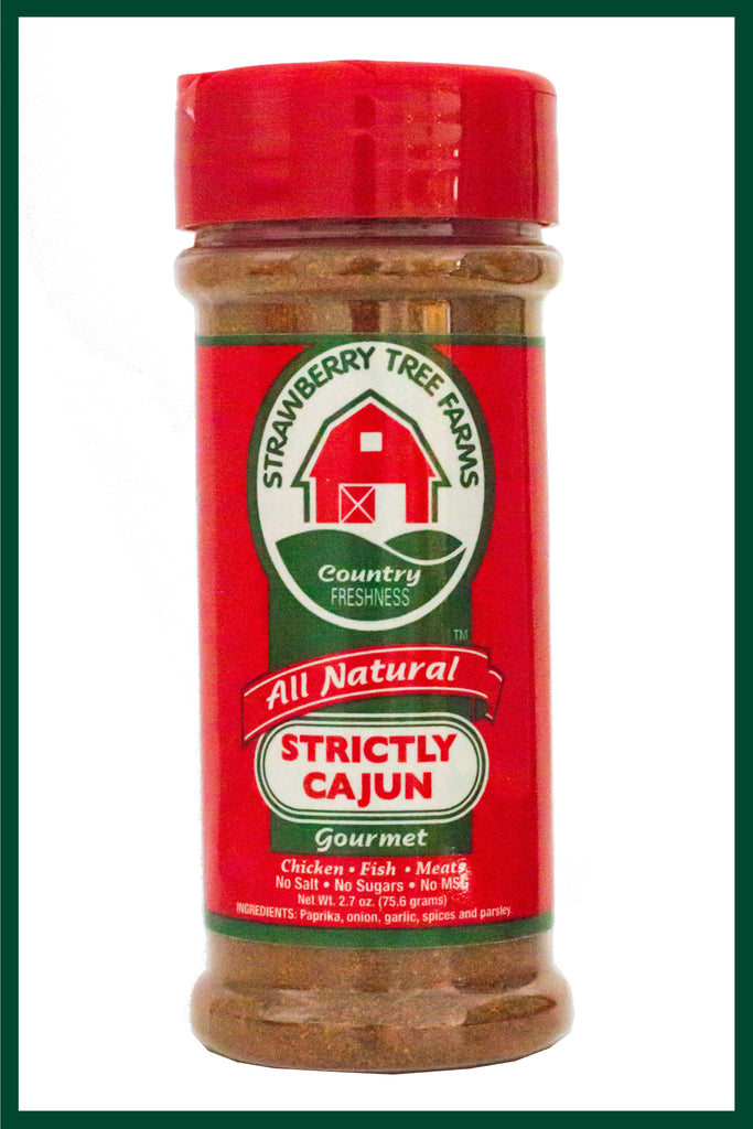 Strictly Cajun - Gourmet Seasoning Mix - Herbs Spices Online Store –  Strawberry Tree Farms